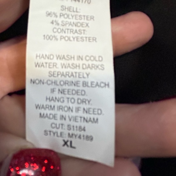 Vintage Flared Floral Pattern Maxi Skirt XL - Picture 6 of 6